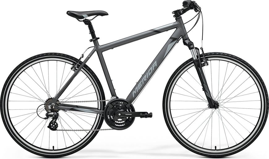 Велосипед Merida CROSSWAY 10-V silk anthracite A62211A 00871 фото