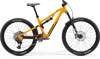 Велосипед MERIDA ONE-FORTY 8000 orange (black/silver) A62411A 01168 фото