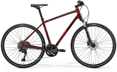 Велосипед MERIDA CROSSWAY 700 dark strawberry (red) A62411A 01424 фото