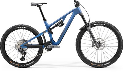 Велосипед MERIDA ONE-SIXTY 8000 silk blue (grey/black) A62411A 01118 фото