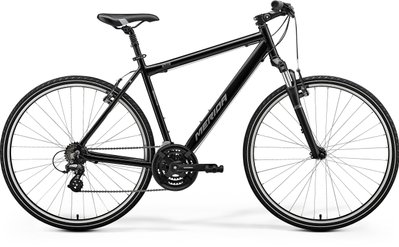 Велосипед MERIDA CROSSWAY 10-V black (silver) A62411A 01079 фото