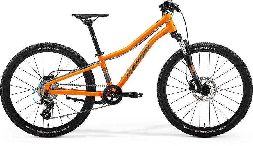 Велосипед MERIDA MATTS J. 24 silk orange (steel blue/gry) A62411A 01045 фото