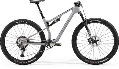 Велосипед MERIDA NINETY-SIX 7000 cool grey (black/blue) A62411A 01257 фото
