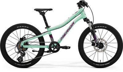 Велосипед MERIDA MATTS J. 20 matt mint (purple/wht/blk) A62411A 01049 фото