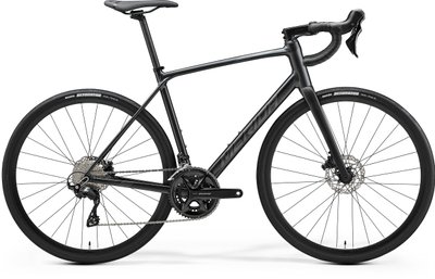 Велосипед MERIDA SCULTURA ENDURANCE 400 silk black (dark silver) A62411A 02552 фото
