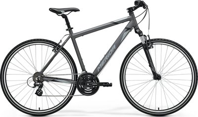 Велосипед Merida CROSSWAY 10-V silk anthracite A62211A 00871 фото