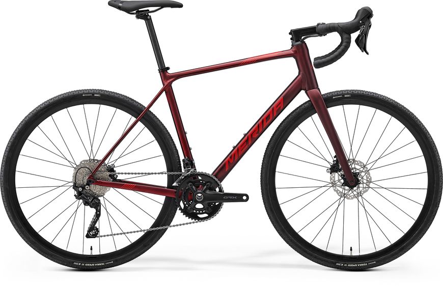 Велосипед MERIDA SCULTURA ENDURANCE GR 500 matt burgundy red (race red) A62411A 00443 фото