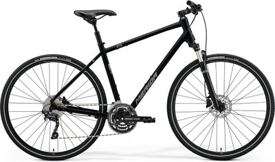 Велосипед Merida CROSSWAY 300 glossy black A62211A 00789 фото