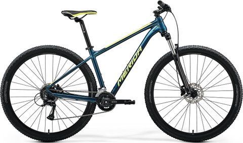 Велосипед MERIDA BIG.NINE 20 teal-blue (lime) A62411A 00942 фото
