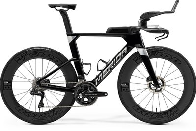 Велосипед MERIDA TIME WARP TRI 10K metallic black (ti-flash) A62411A 00449 фото