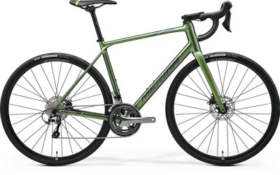 Велосипед MERIDA SCULTURA ENDURANCE 300 silk fog green (green-silver) A62411A 00408 фото
