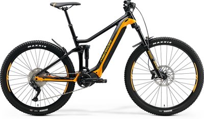 Електровелосипед Merida eONE-FORTY 400 black/orange 6110868145 фото
