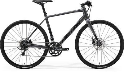 Велосипед MERIDA SPEEDER 200 silk dark silver (black) A62411A 00049 фото
