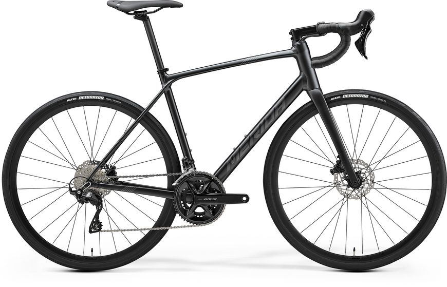 Велосипед MERIDA SCULTURA ENDURANCE 400 silk black (dark silver) A62411A 02548 фото