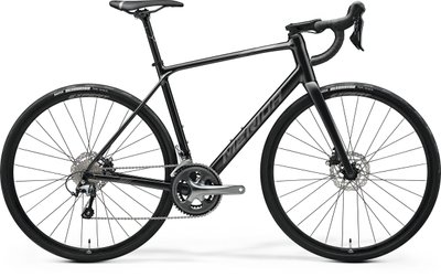 Велосипед Merida SCULTURA ENDURANCE 300 silk black/dark silver A62211A 04055 фото