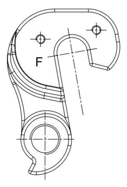 Крюк Merida DROPOUT HANGER DH-013F Big Nine(seven), Crossway, Matts 2311005167 фото