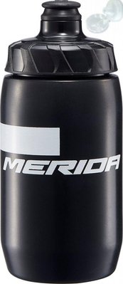 Фляга MERIDA STRIPE Classic with cap 500 black-white 2123003938 фото