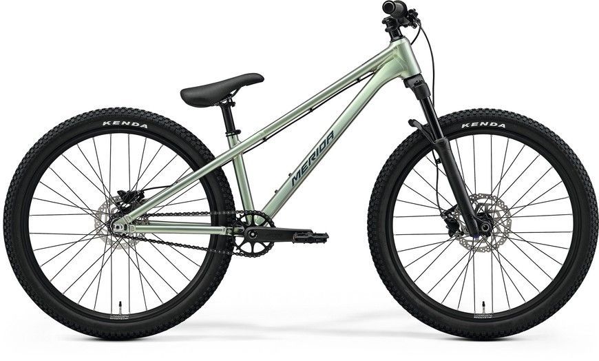 Велосипед Merida DIRT 500 grey/green clear coat A62611A 02942 фото