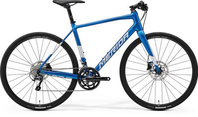 Велосипед MERIDA SPEEDER 300 silk blue (dark silver) A62411A 00045 фото